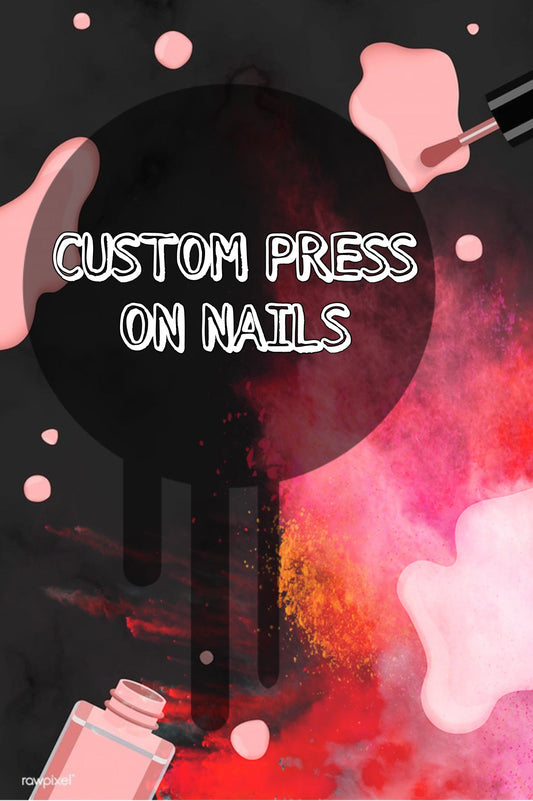 Custom Press On Nails (Medium)